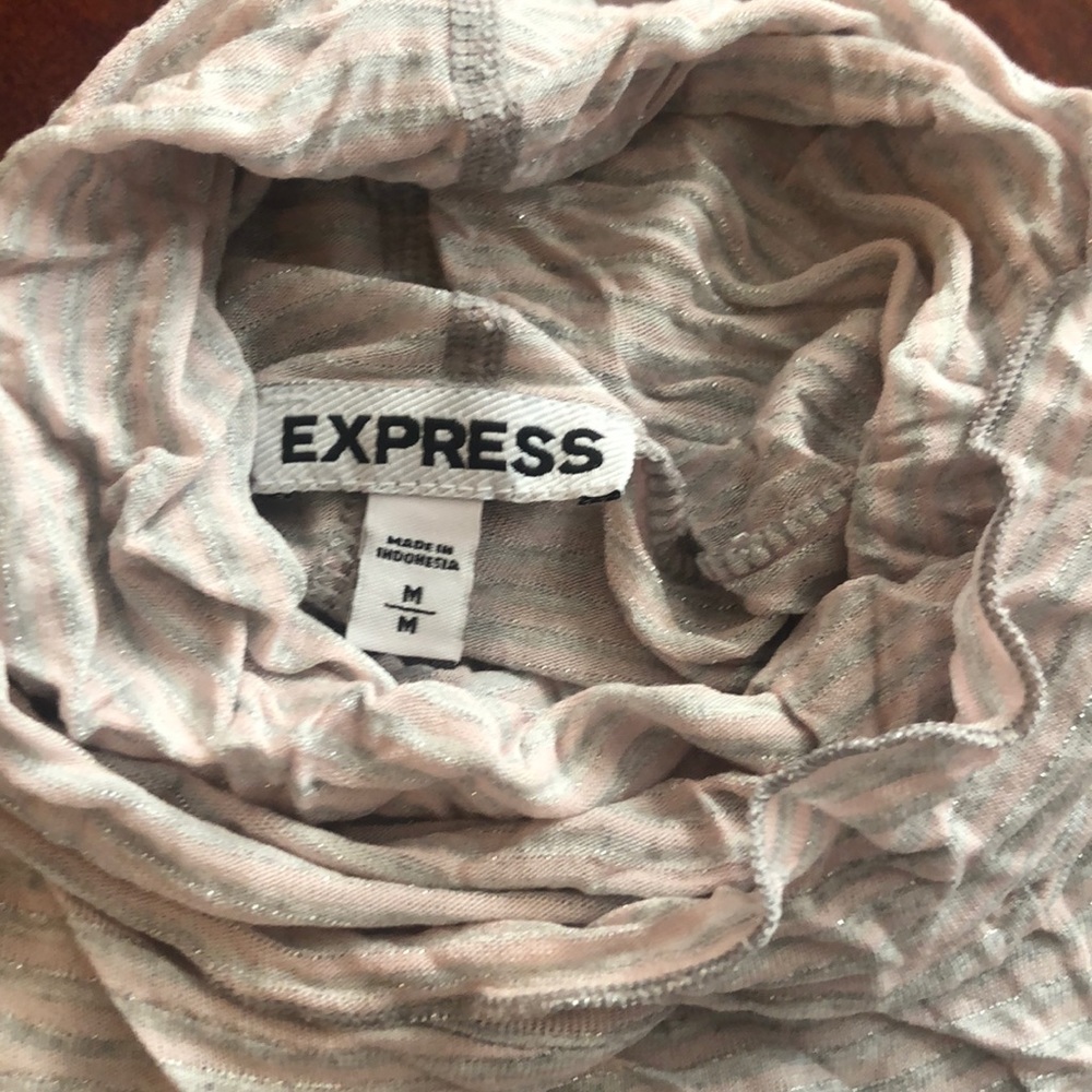 Express top - mock turtleneck thin sweater size: M